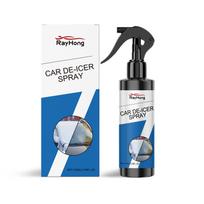 Car De-icer Spray - Fast-Acting Windshield Snow & Ice Remover 100ml blue
