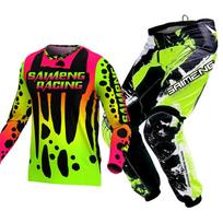 Vaikiški motokroso marškinėliai, kelnės, žali, juodi, 3, 4, 5, 6, 7, 8, 9, 10 metų, visureigių kostiumas, mėlynas, oranžinis, enduro, krosas, berniukas ir mergaitė. XL-26 black