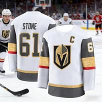 2026 M. Geriausiai parduodami Las Vegas Golden Knights ledo ritulio treniruočių marškinėliai - Kvėpuojantys, greitai džiūstantys ilgomis rankovėmis vaikams S white