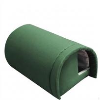 Lauko katės namelis, atsparus vandeniui, apsaugotas nuo oro sąlygų, benamiams katėms, verandai, kiemui, Green - Up to 13 Lbs