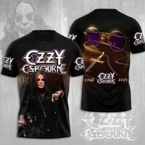 Roko Ozzy Osbourne Grupės 3D Spausdinimo Marškinėliai Vyrams Moterims Mados Hip Hop Trumpomis Rankovėmis Dydžio Negalima Pasirinkti Sportiniai Apvalia Kaklo Vyriški Viršutiniai Drabužiai T-marškinėliai 5XL white
