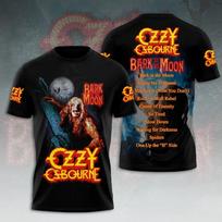 Roko Ozzy Osbourne Grupės 3D Spausdinimo Marškinėliai Vyrams Moterims Mados Hip Hop Trumpomis Rankovėmis Dydžio Negalima Pasirinkti Sportiniai Apvalia Kaklo Vyriški Viršutiniai Drabužiai T-marškinėliai 2XL brown