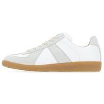 Maison Margiela Calfskin Replica Low top Stylish Skate Shoes 3cm Women's Dirty White S58WS0109P1895T1016 EU 36 white