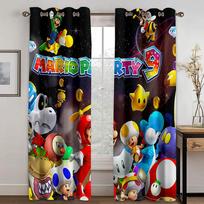 Anime Animacinis Manga Filmas Vaikams Japoniško Stiliaus 3D Nemokamas Pristatymas 2 Vnt Berniukams Vaikų Langų Užuolaida Svetainės Miegamojo Dekoras 135W165H(CM)53x65in&Grommet Top