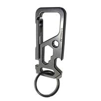 Glory Pro Titanium Alloy EDC Multi-Tool Keychain TC-4 Bottle Opener Anti-Loss Wrench auksas