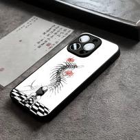 Anime Šaunus Tokyo Ghoul Telefono dėklas IPhone 17 16 Pro Max 15 Plus 14 Pro 12 11 13 Mini X XR XS Max SE Stiklinis dangtelis iPhone15 Pro