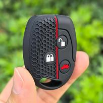 Silicone Remote Key Cover For Ford Fiesta Mk7 Mk5 Mk6 Mondeo Focus 2 Mk2 Transit Ka Fusion C-Max S-Max Accessories Car Key Case black