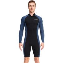 Mens 1.5mm Full Wetsuit Snorkeling Surfing Swimming UV Protection Long Sleeve Dive Suit XXXL smalta