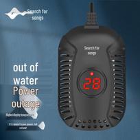 Mini Aquarium Heater with Automatic Thermostat gray