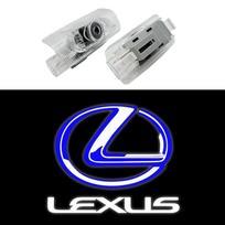 2 vnt. LED pasitikimo žibintai, automobilio durų projektoriaus lempos, priedai, skirti Lexus ES240 ES250 ES350 IS250 IS300 RX270 GS NX300 RX300 RX350 SN5