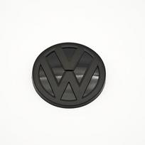 For VW Volkswagen Jetta MK5 Golf 3D ABS 110mm Car Rear Trunk Badge VW Emblem Logo For Volkswagen VW Golf 7 7.5 MK7 MK7.5 GTI GTD Os5 matinė juoda spalva