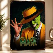 Kaukės filmas Personalizuotas D tekstūros metalinis plakatas Sienos menas Skardos ženklas prabangiai dekoracijai Namų dekoras Ornamentai Lazdelė Deko 30x40cm(11.8x15.7inch)