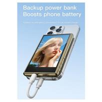 Phone Selfie Monitor Screen Adjustable Bluetooth Magnetic Mount Wireless Connection Rear Camera Selfie Monitor Screen auksas