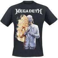 2026 Large Rip Nuclear Logo Megadeth T-Shirt Men Women Vintage Metal Rock Band Graphic Tee Oversized Unisex Short Sleeve Streetwear Cotton XXXL gray