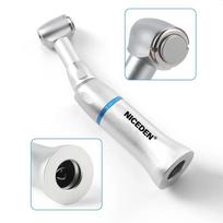 Dental 1:1 Direct Drive Contra Angle Handpiece - Low Speed Contra Angle Handpiece Compatible with CA Burs white