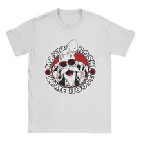 Dragon Ball Master Roshi Muten T Shirts Unisex Unisexs Cotton Tshirts O Neck Kame Sennin Jackie Chun Tee Shirt Clothes Plus Size 4XL white