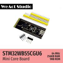 WeAct STM32WB55CGU6 STM32WB55 STM32WB STM32WB55CG BLE-5.4 802.15.4 Zigbee Thread Matter USB AES-256 pagrindinė plokštė demonstracinė plokštė STM32WB55CGU6