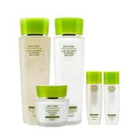 3W Clinic Aloe Full Water Activating Skincare 3-Piece Set (Toner 150ml + Emulsion 150ml + Cream 50g) with Toner 30ml & Emulsion 30ml beige