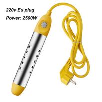 Baseino Šildytuvas Vandens Šildymo Katilas Baseinas Saulės Vonia Panardinamas Nešiojamas Karštas Greitas Automatinis Išjungimas Pažangus 1500W/2500W yellow