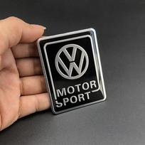 3D Metalinis Aliuminio Ženklelis Automobilio Kėbulo Dekoravimo Lipdukas VW GTI Polo Golf Passat Tiguan Arteon Touareg Taigo Caddy Jetta Beetle