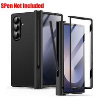 For Samsung Galaxy Z Fold 7 Case Clear Built-in Screen Protector S Pen Holder Full Body Cover for Samsung Galaxy Z Fold 6 5 4 3 Galaxy Z Fold7 juoda
