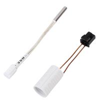 Heating Kit Replacement for Creality K2 Plus 3D Printer High Flow 100W Circular Ceramic Heater Ring and Thermistor Wire white