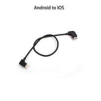 Duomenų kabelis skirtas DJI Spark / MAVIC Pro / Mavic 2 / Mini SE Control Micro USB prie Lighting / Type C / Micro Line iPhone / Pad for Xiaomi Android to IOS