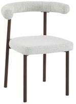 Valgomojo kėdė Homla Novaro 245129, matinė, balta sp., 61 cm x 53.5 cm x 75.5 cm