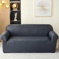 Viskas įskaičiuota Universalus sofos užvalkalas Šiaurietiško stiliaus Paprastas sofos užvalkalas Elastingas Spandex Vienspalvis Šilkinis Slankiojančios sofos užvalkalas 45*45cm
