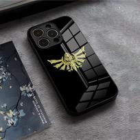 Žaidimo Zeldas Legends telefono dėklas, skirtas IPhone 17 Air 16 E Pro Max 15 14 13 Mini 12 Pro 11 Max Plus, juodas stiklinis dangtelis iPhone XS Max