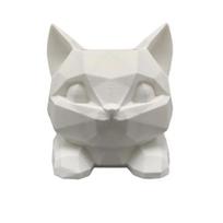 3D Printed Cat Pen Holder Cute Lying Kitty Desktop Organizer Practical Storage Design PLA Desk Decor for Office Home Gift balta