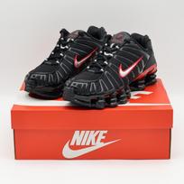 CN0151-003 Nike Shox TL Black University Red Metallic Silver (Men's) 9 black