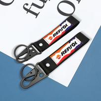 Motociklo raktų pakabukas Virvelė Nailoninė Moto Honda REPSOL HRC CRV CB400 CB650F CBF CBR250RR CRF NC750 Priedai black