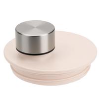 For Stanley Tumbler Lid Replacement Leakproof Food Grade High Temp Resistant One Hand Operation Easy Clean Reusable for Outdoor rožinė