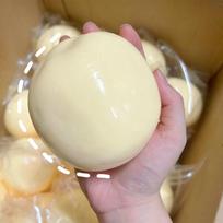 Stress-Relieving Extra Large Fluid Ball Squeezy Fun Slow Rebound Malleable Giant Cheese Ball Large Fluid Ball Squeezy