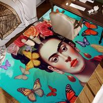 Art F-Fridas Painter K-Kahlos Floor Mat Rectangle Anti-slip Home Soft Badmat Front Door Indoor Outdoor Mat Welcome Doormat 40cm x 60cm
