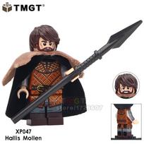 Filmas „Sostų žaidimas“ Jaime Lannister Barristan Selmy iš ledo ir ugnies plytų statybinio bloko žaislas Brown