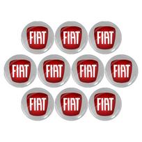 2/5/10 vnt. 14 mm automobilio rakto lipdukas logotipas 3D metalinis emblema Automobilio priedai FIAT Abbas 500 Grande Stilo Freemont Punto Astra Bravo Ducato 10pcs-FIAT