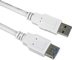 USB 3.0 prailginimo kabelis - PREMIUMCORD - ku3paa5w - 5 metrai - 5Gbps - Formuoti jungtys
