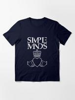 Simple Minds Simple Minds T-shirt 40 Tour T-shirt classique Essential T-Shirt XL tamsiai mėlyna spalva