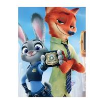 5D Diamond Painting Disney Zootopia Full Diamond Embroidery Cartoon DIY Rhinestone Pictures Cross Stitch Kits Crafts Home Decor Round 50x70cm blue