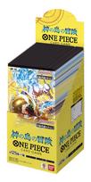 BANDAI ONE PIECE Card Game Booster Adventure on the Island of the Gods 24 Packs Pack [OP-15] (Box) black