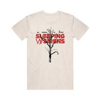 2026 m. vasaros Miegojimas su sirenomis grupės prekių T-shirt 100% medvilnė Unisex Unisexs Moteriška Oversized Turas Išskirtinis Tee Dovanų Marškinėliai L red