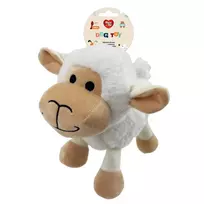 HAP žaislas šunims, pliušinė avis, balta,25cm