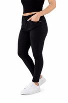 .Sara - Moteriški Push-Up Slim Džinsai Aukštu Liemeniu - S5303-13 38 Kelnės black