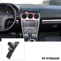 Automobilio telefono laikiklio stovas, specialus tvirtinimo laikiklis, automobilio fiksuotas pagrindas, skirtas Mazda CX5/CX6/CX4 CX-30 Axela Atenea Mazda6 04-15 Mazda6 gray