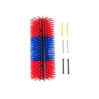 Cow Grooming Brush for Livestock, Cattle Massage and Scratching Brush for and One Size blue