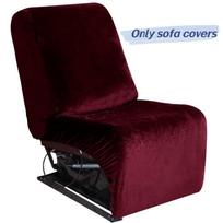 Prabangus aksominis sofos užvalkalų komplektas L formos sofoms Visas padengimas 5 vietų Tamsiai mėlynas Red Seat 1PCS black