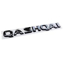 ABS Automobilio Galinio Bagažinės Šono Emblema Raidžių Lipdukas QASHQAI Ženklelis J11 J10 Stiliaus Modifikacija Išoriniai Priedai juoda