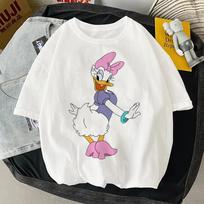 Disney Anties Donaldas Spausdintas Gobtuvukas RudeniuiŽiemai 2026 100% Grynos Medvilnės Šiltas Džemperis Laisvas Kasdienis Gobtuvukas Unisex M white